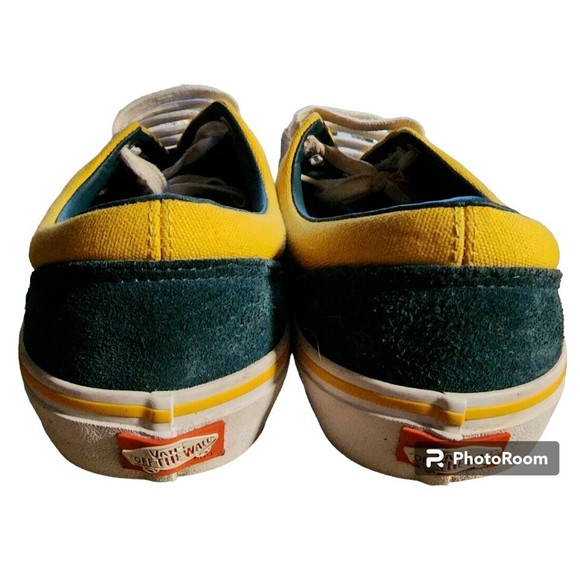 Vans US Size 10 Mens Era Pro Old Skool Low Top Leather Green Bay Packers main image 6